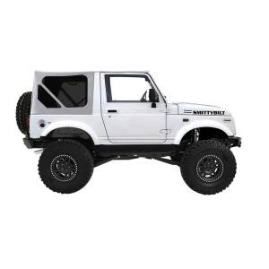Smittybilt - Smittybilt Oem Repl Soft Top White W/Zip Out Windows 98552 - Image 2
