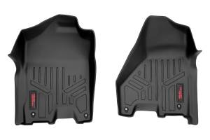 Rough Country Heavy Duty Floor Mats Front - (12-18 Dodge Ram, Crew/ Mega Cab) M-3141