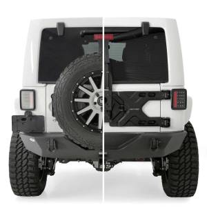 Smittybilt - Smittybilt Pivot HD Tire Carrier for 07-18 Jeep Wrangler JK 2843 - Image 15