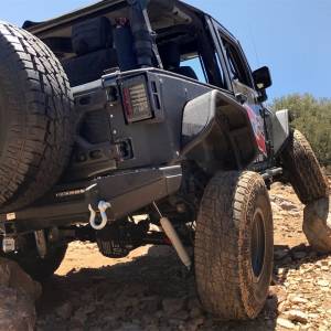 Smittybilt - Smittybilt Pivot HD Tire Carrier for 07-18 Jeep Wrangler JK 2843 - Image 20