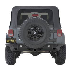Smittybilt - Smittybilt SRC CARBINE REAR BUMPER - JEEP, 07-18 WRANGLER JK 2/4 DOOR 76745 - Image 6