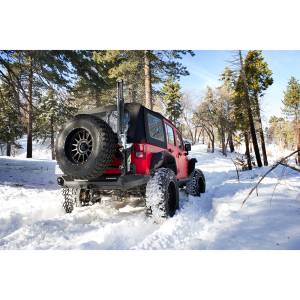 Smittybilt - Smittybilt 07 - 15 Jeep Wrangler JK SRC Gen 2 Bolt-On Tire Carrier 76857 - Image 6