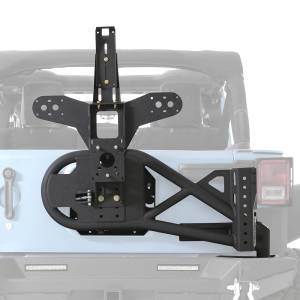 Smittybilt - Smittybilt 07 - 15 Jeep Wrangler JK SRC Gen 2 Bolt-On Tire Carrier 76857 - Image 3