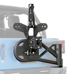 Smittybilt - Smittybilt 07 - 15 Jeep Wrangler JK SRC Gen 2 Bolt-On Tire Carrier 76857 - Image 12