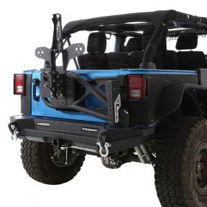 Smittybilt - Smittybilt 07 - 15 Jeep Wrangler JK XRC Gen 2 Rear Bumper 76858 - Image 9