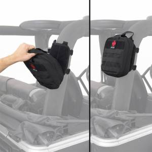 Smittybilt - Smittybilt Roll Bar Mount - First Aid Storage Bag - Black 769541 - Image 2