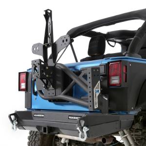 Smittybilt - Smittybilt 07 - 15 Jeep Wrangler JK SRC Gen 2 Bolt-On Tire Carrier 76857 - Image 9