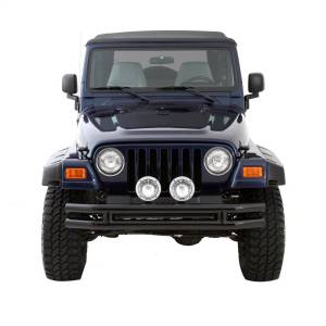 Smittybilt - Smittybilt Tubular Bumper - Front - W/O Hoop - Gloss Black JB44-FN - Image 4
