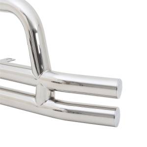 Smittybilt - Smittybilt Tubular Bumper - Front - W/ Hoop - Stainless Steel JB48-FS - Image 3