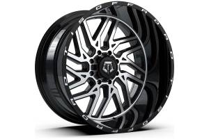 Rough Country TIS 544MB Wheel, 22X12 (5x5.00/5x5.50) 544MB-2220944