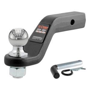 CURT Loaded Forged Ball Mount with 2-5/16" Ball (2" Shank, 15,000 lbs., 4" Drop) 45332