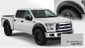 Bushwacker - Bushwacker Fender Flares Pocket Style-Color Ingot Silver Smooth Finish 4 Pc 20935-52 - Image 1