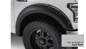 Bushwacker - Bushwacker Fender Flares Pocket Style-Color Ingot Silver Smooth Finish 4 Pc 20935-52 - Image 2