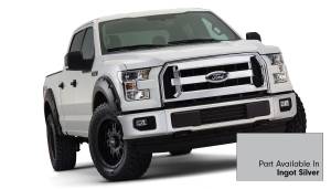 Bushwacker - Bushwacker Fender Flares Pocket Style-Color Ingot Silver Smooth Finish 4 Pc 20935-52 - Image 4