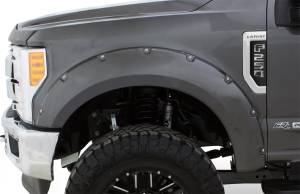 Bushwacker - Bushwacker Fender Flares Pocket Style-Color Shadow Black Smooth Finish 4 Pc 20942-82 - Image 2