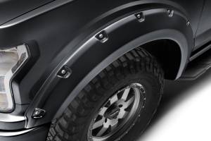 Bushwacker - Bushwacker Fender Flares Pocket Style-Color Shadow Black Smooth Finish 4 Pc 20945-82 - Image 2