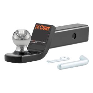 CURT Fusion Ball Mount with 2" Ball (2" Shank, 7,500 lbs., 2" Drop) 45134