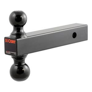 CURT Multi-Ball Mount (2" Solid Shank, 2" & 2-5/16" Black Balls) 45660