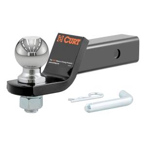 CURT Loaded Ball Mount with 2-5/16" Ball (2" Shank, 7,500 lbs., 2" Drop) 45041