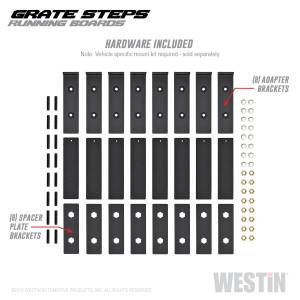 Westin - Westin Grate Steps Running Boards 27-74735 - Image 8