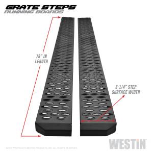 Westin - Westin Grate Steps Running Boards 27-74735 - Image 9