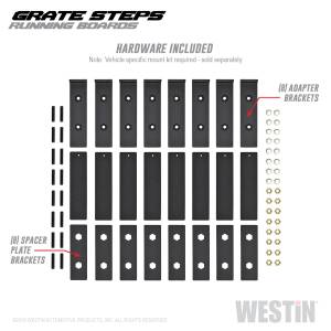 Westin - Westin Grate Steps Running Boards 27-74755 - Image 7