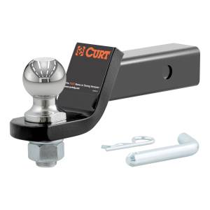 CURT Loaded Ball Mount with 2" Ball (2" Shank, 7,500 lbs., 2" Drop) 45036