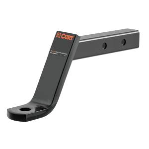 CURT Dual-Length Ball Mount (2" Shank, 7,500 lbs., 6" Drop, 9-1/4" or 12-1/4" Long) 45240
