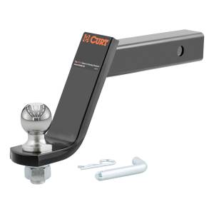 CURT Loaded Ball Mount with 2" Ball (2" Shank, 7,500 lbs., 6" Drop) 45064