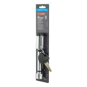 CURT 1/2" Hitch Lock (1-1/4" Receiver, Barbell, Chrome) 23501