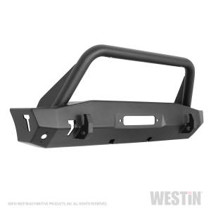 Westin - Westin WJ2 Stubby Front Bumper w/Bull Bar 59-80015 - Image 4