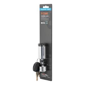 CURT Coupler Lock (1/4" Pin, 7/8" Latch Span, Barbell, Chrome) 23520