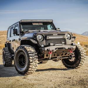 Westin - Westin WJ2 Stubby Front Bumper w/Bull Bar 59-80065 - Image 5