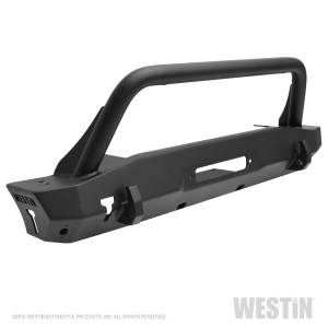 Westin - Westin WJ2 Stubby Front Bumper w/Bull Bar 59-80075 - Image 4