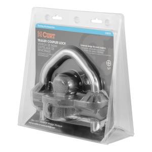 CURT Universal Trailer Coupler Lock (Hammer-Tone Epoxy) 23659