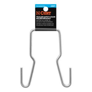 CURT Trailer Safety Chain Holder Bracket (2" Shank) 45807