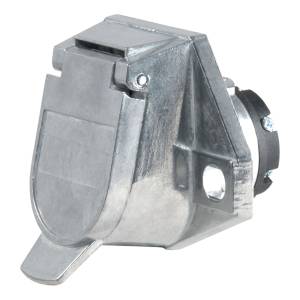 CURT 7-Way Round Connector Socket (Vehicle Side) 58170