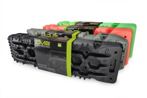 DV8 Offroad Traction Boards with Bag; Green; Pair RTB1-01GN