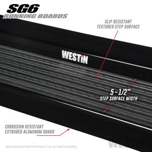 Westin - Westin SG6 Running Boards 27-64735 - Image 6