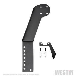 Westin WJ2 Bumper Third Brake Light/Rotopax Combo Mount 59-89035