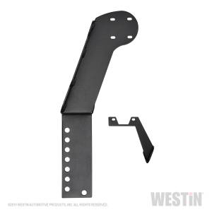 Westin - Westin WJ2 Bumper Third Brake Light/Rotopax Combo Mount 59-89035 - Image 2