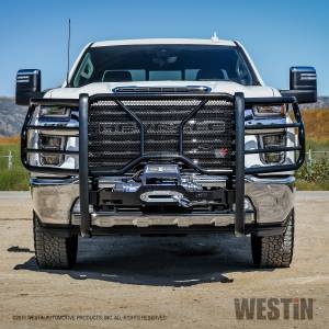 Westin - Westin HDX Winch Mount Grille Guard 57-93995 - Image 5