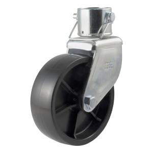 CURT 6" Jack Caster (Fits 2" Tube, 1,200 lbs.) 28276
