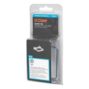 CURT 1/4" Safety Pin (2-3/4" Pin Length, Packaged) 25081