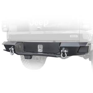 DV8 Offroad Jeep Rear Full Size Bumper with Drawer RBGL-03