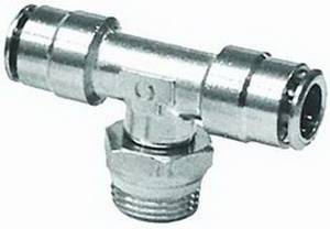 Firestone Ride-Rite 1/4NPT Male Branch Tee Nickel; 25 pack 3273