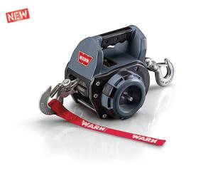 Warn Handheld Portable Powered By Standard Portable Drill 500 LB Cap 30 Ft Wire Rope 910500