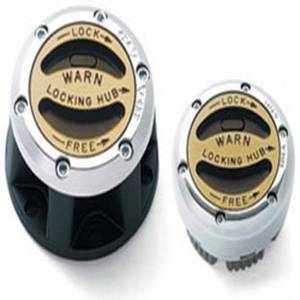 Warn Manual; 30 Spline; External Mount; Set Of 2 28771