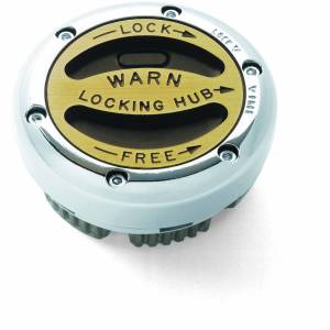Warn Manual; 27 Spline; External Mount; Set Of 2 9062