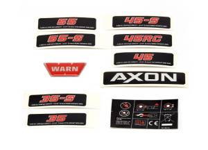 Warn Winch Label 100987